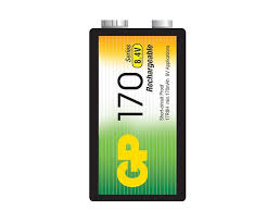 9 VOLT (8.4) GP NiMH RECHARGABLE BATTERY