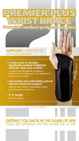 PREMIER PLUS WRIST BRACE