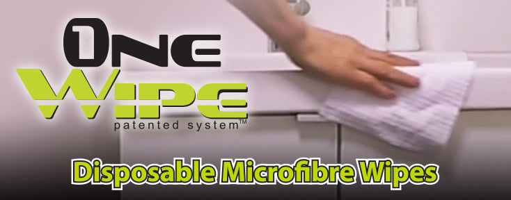 ONE WIPE MICROFIBRE CLOTH