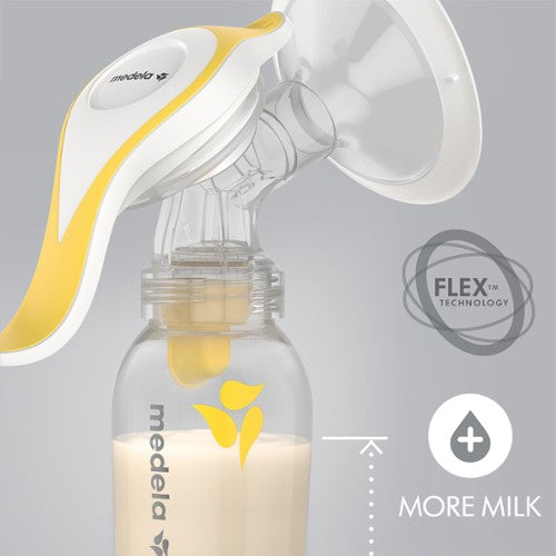 MEDELA HARMONY MANUAL BREAST PUMP (with flex PersonalFit Flex)