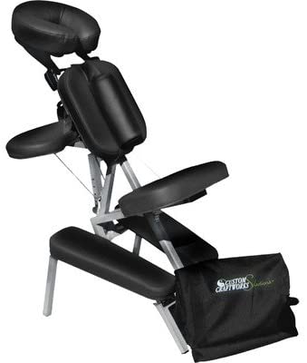 SOLUTIONS PORTABLE MASSAGE MELODY CHAIR (BLUE) - REFURBISHED