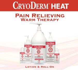CRYODERM HEAT THERAPY PRODUCTS