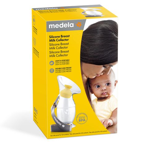 Medela Silicone Breast Milk Collector Double Leak Proof, Lanyard - 3.4 fl  oz