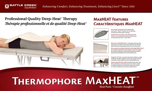 THERMOPHORE "MAXHEAT" MOIST HEATING PADS