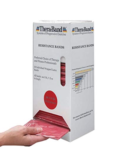 THERA-BAND 5 FOOT (30 PACK) DISPENSER PACK
